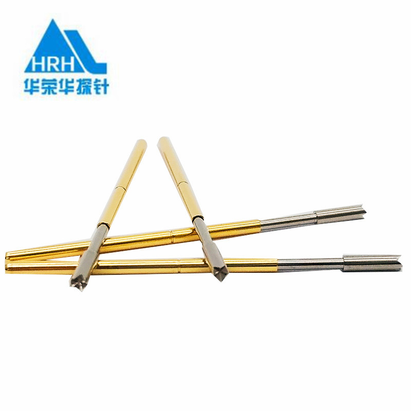G1353-Q探針、四爪頭探針、1.36mm測試針、總長36.5mm、彈簧針圖片、測試針圖片、頂針圖片、探針圖片