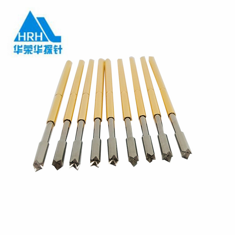 G1353-Q探針、四爪頭探針、1.36mm測試針、總長36.5mm、彈簧針圖片、測試針圖片、頂針圖片、探針圖片