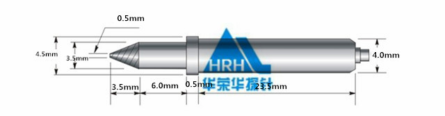 GP-11S、定位針、探針外徑為4.5mm ，長(zhǎng)度為35.5mm、ICT測(cè)試針、功能夾具定位針、測(cè)試針、五金配件