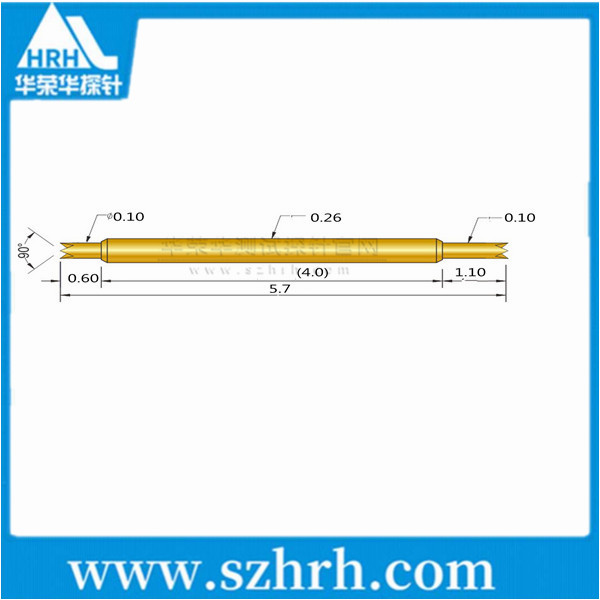 026-UU-5.7L，華榮華雙頭測試探針廠家