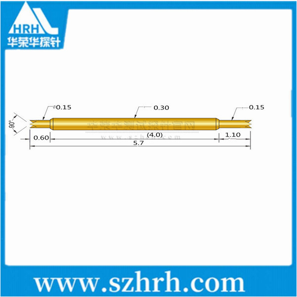 030-UU-5.7L，華榮華雙頭測試探針廠家